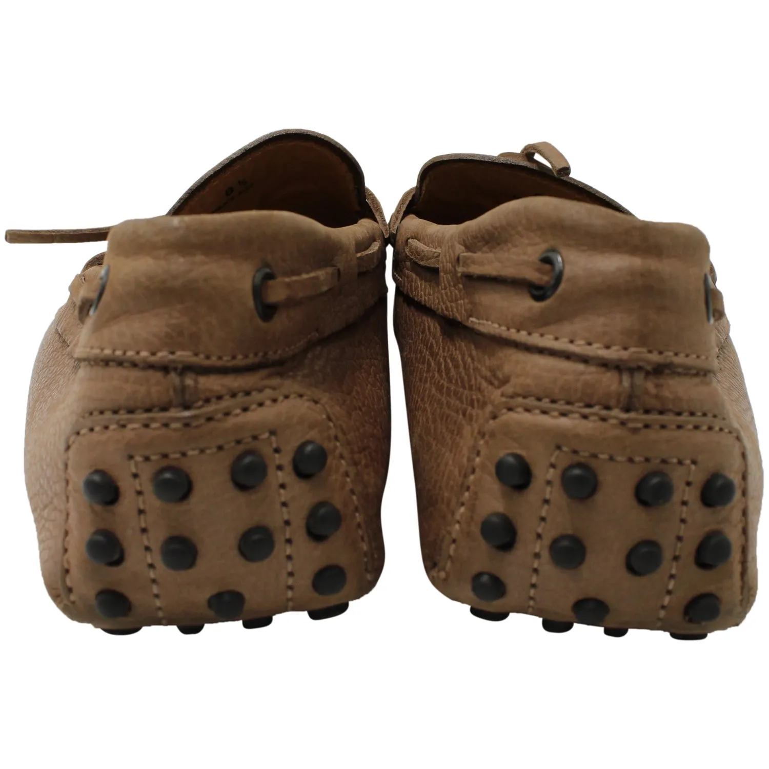 Tod's Gommino Driving Shoes in Brown Nubuck