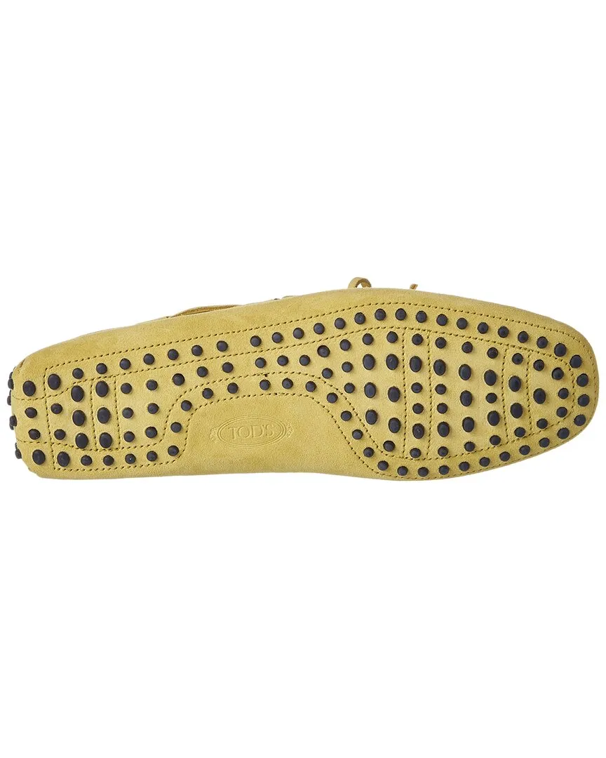 TODs Gommino Suede Driving Shoe