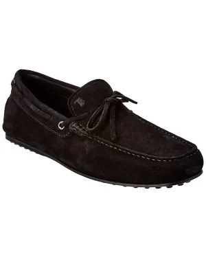 TODs Gommino Suede Driving Shoe