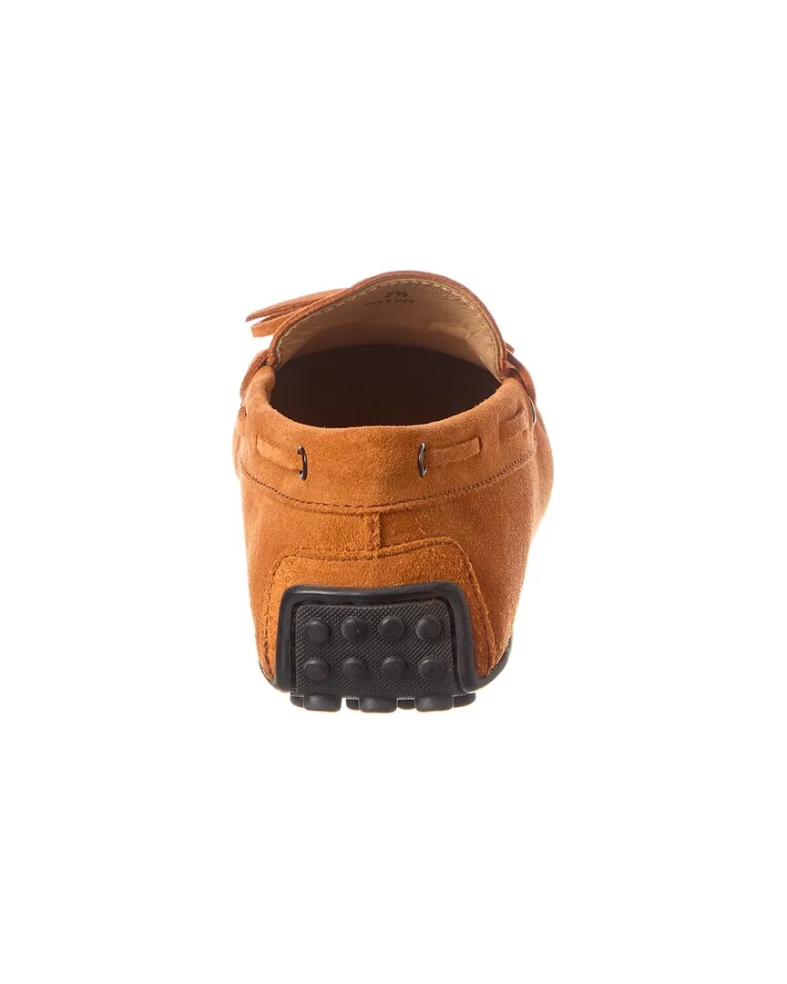TODs Laccetto City Gommino Suede Loafer