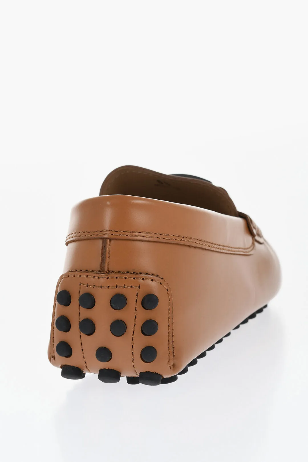 Tod's Leather Heaven Loafers With Metal Details