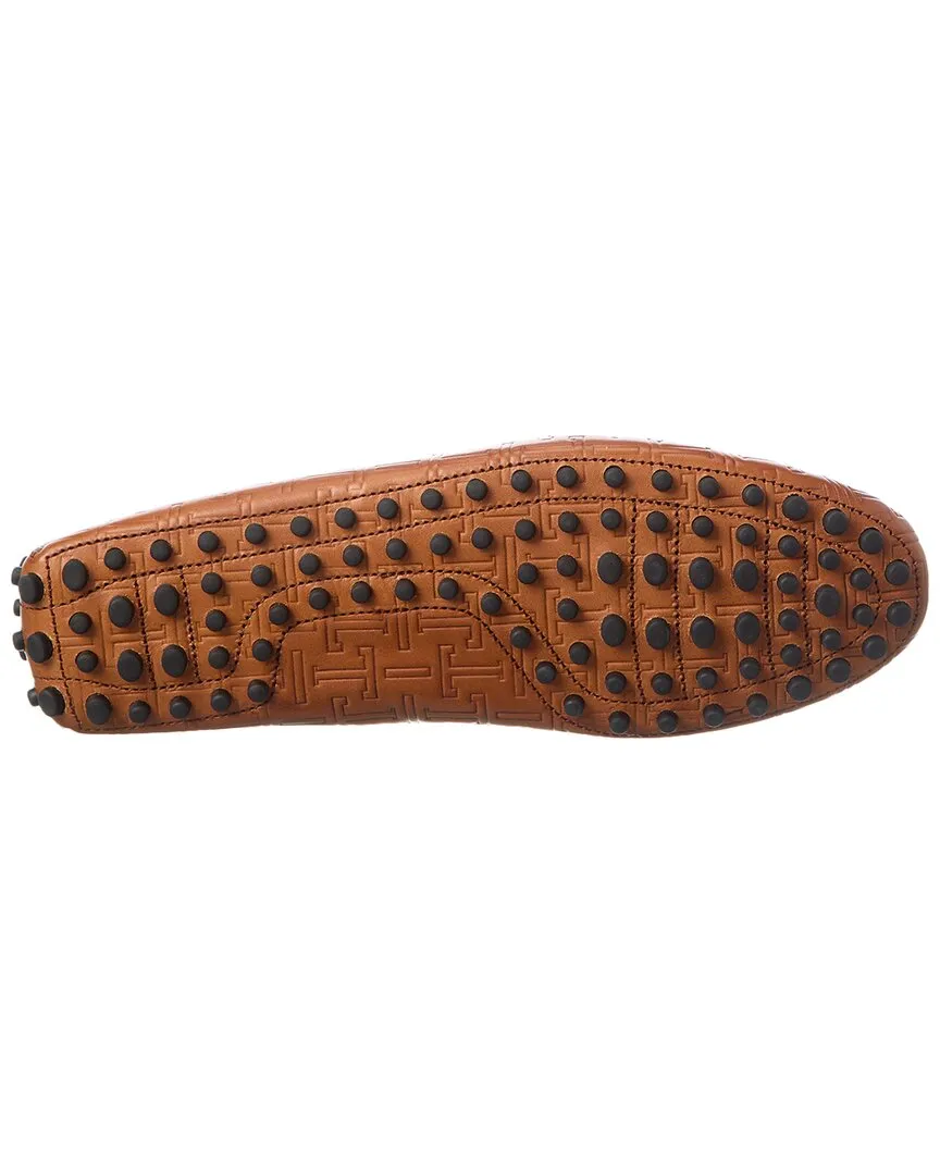 TODs Logo Leather Driver