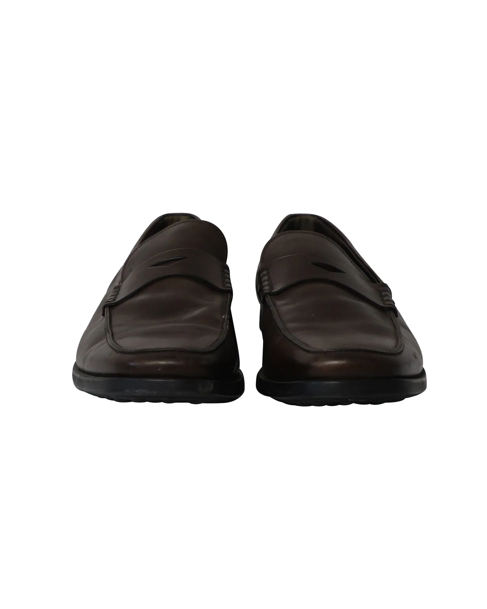 Tod's Penny Loafers in Brown Leather