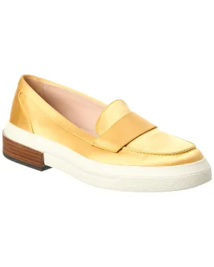 TODs Satin Loafer