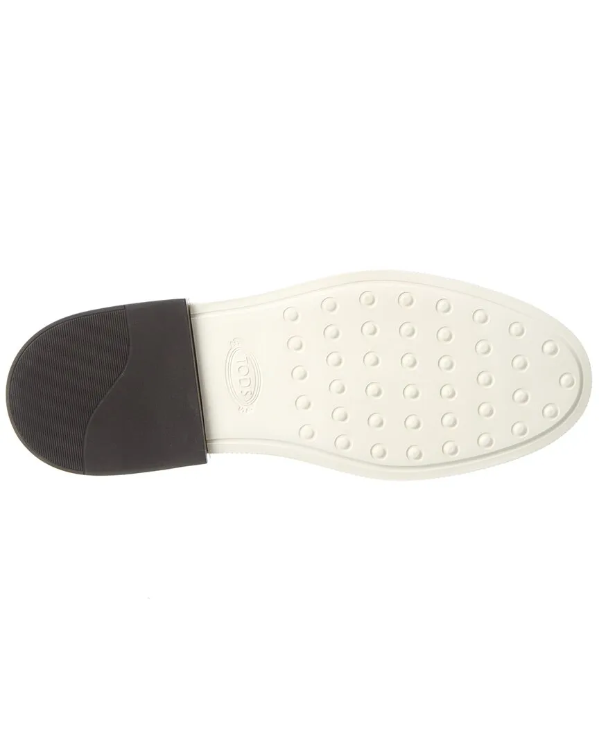 TODs Satin Loafer