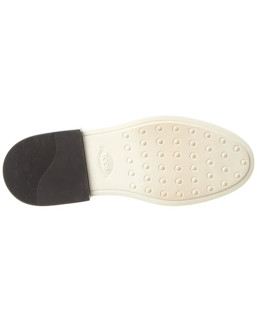 TODs Satin Loafer