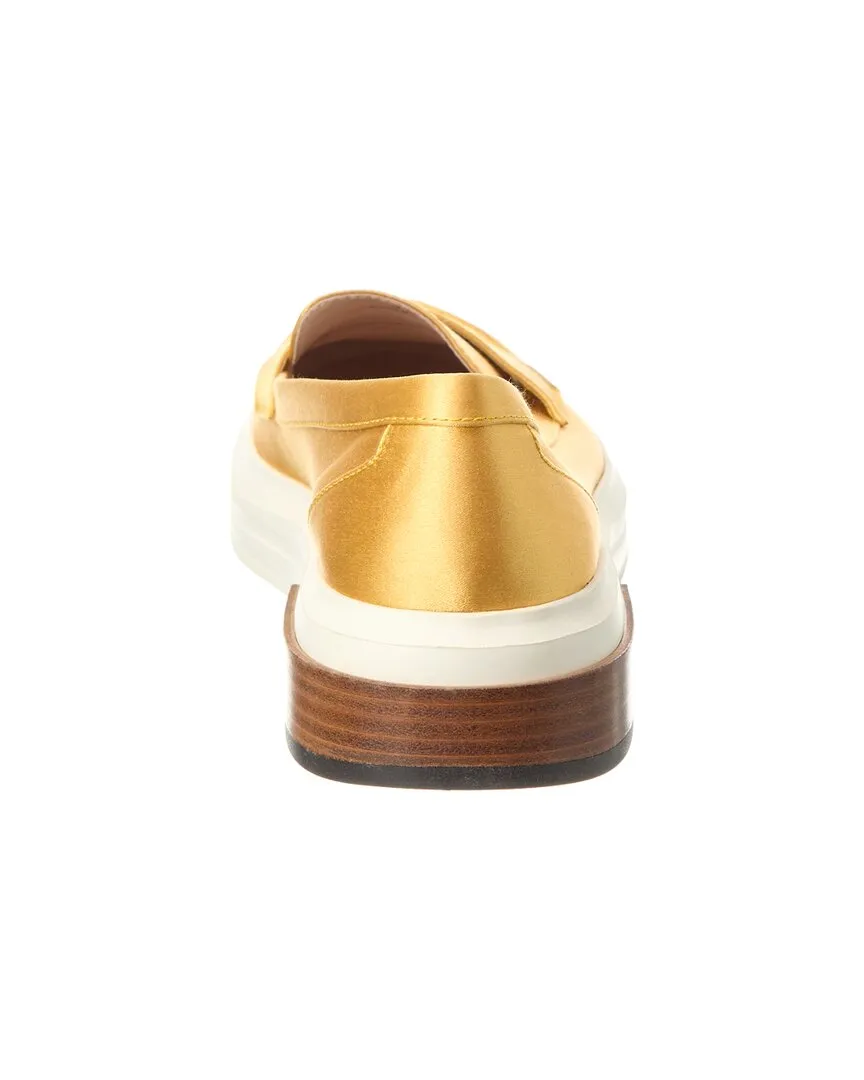 TODs Satin Loafer
