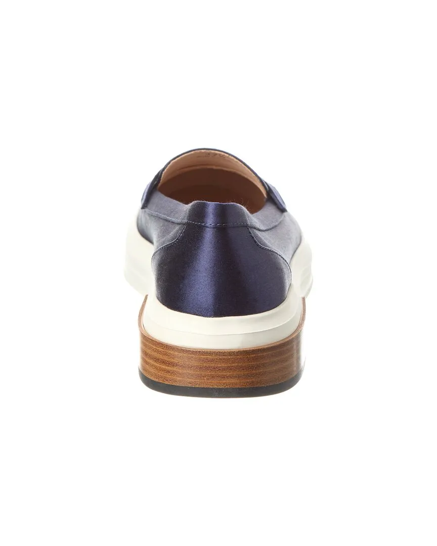 TODs Satin Loafer