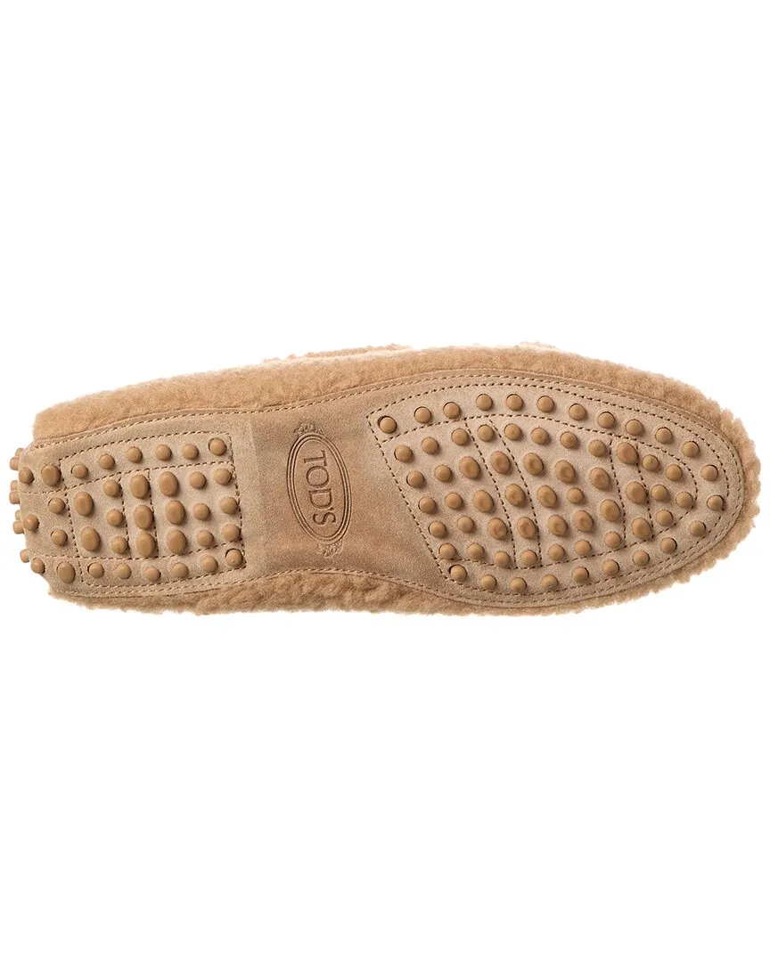 TODs Shearling Loafer