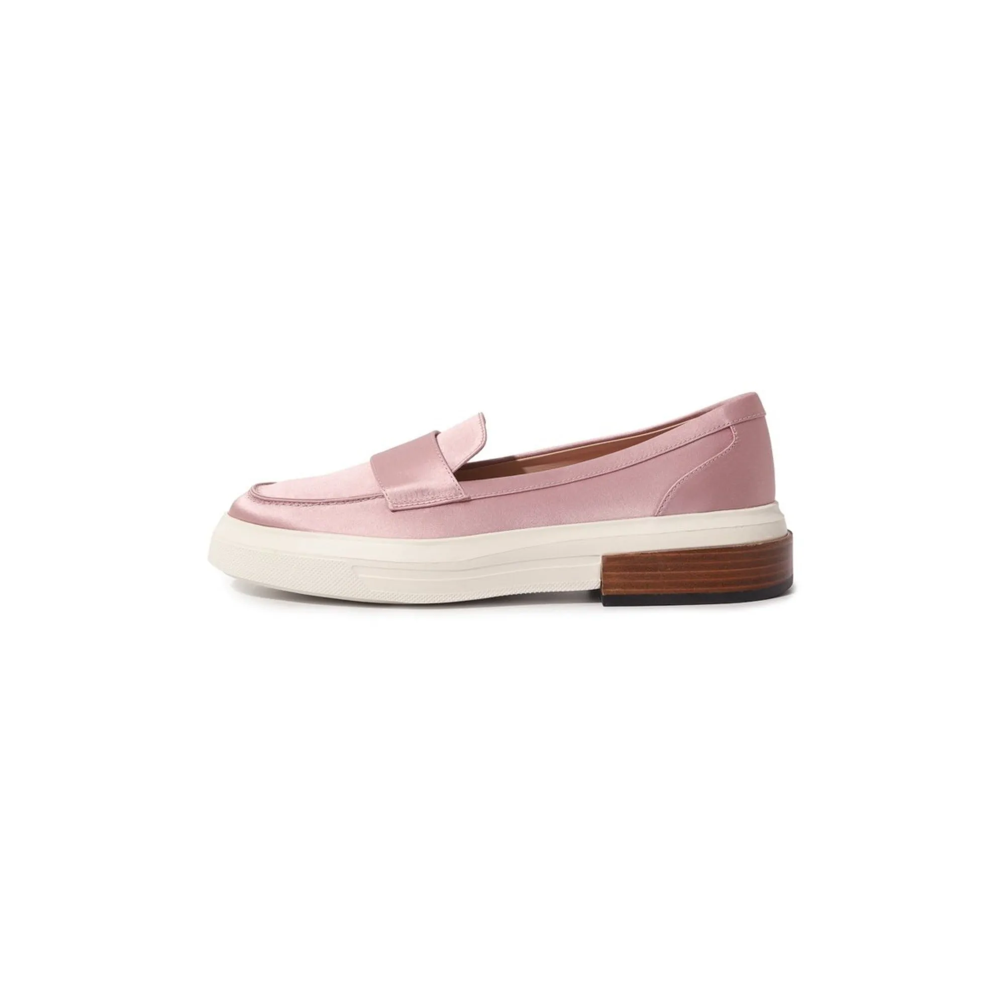 Tod's Silk Satin Loafers