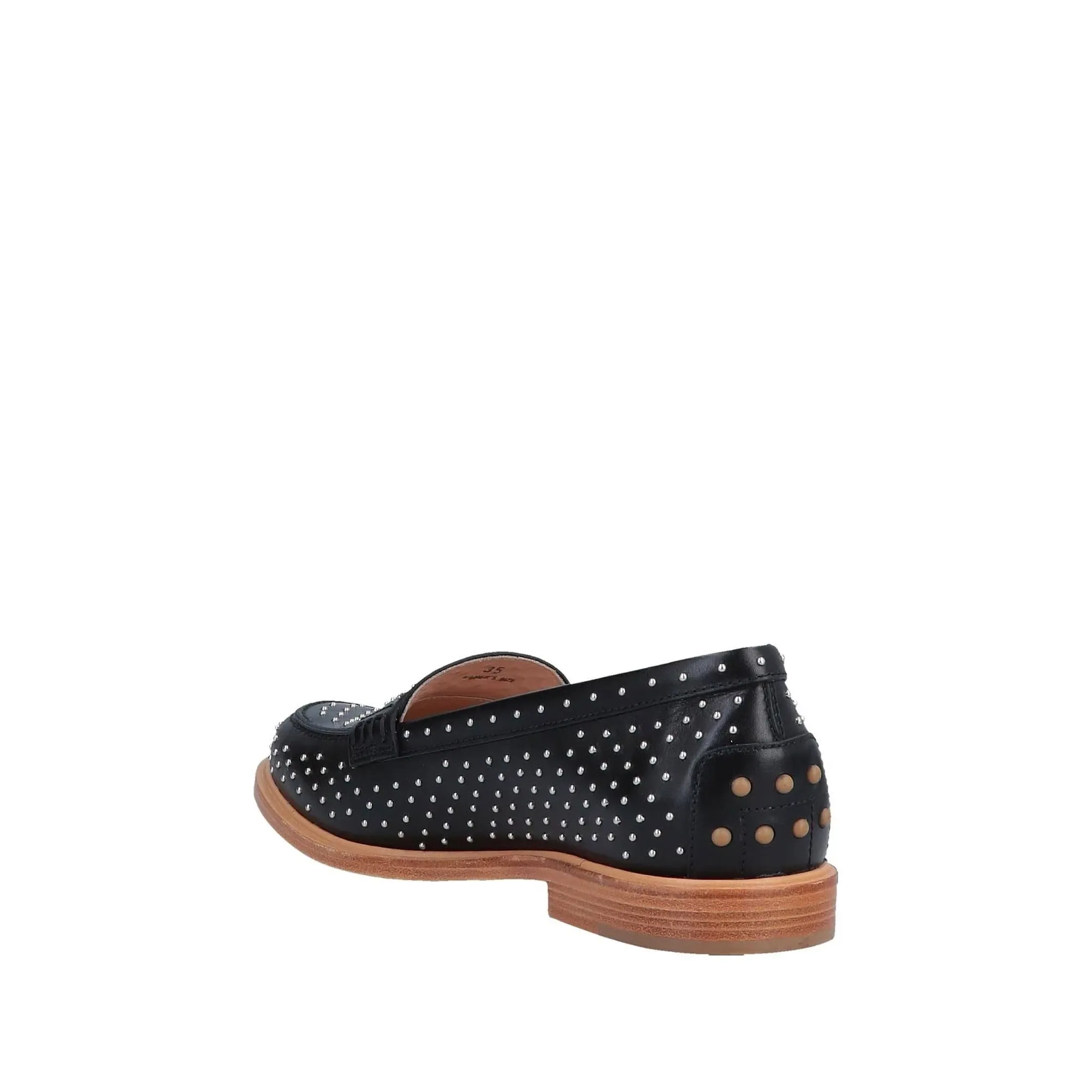 Tod's Studded Leather Loafers