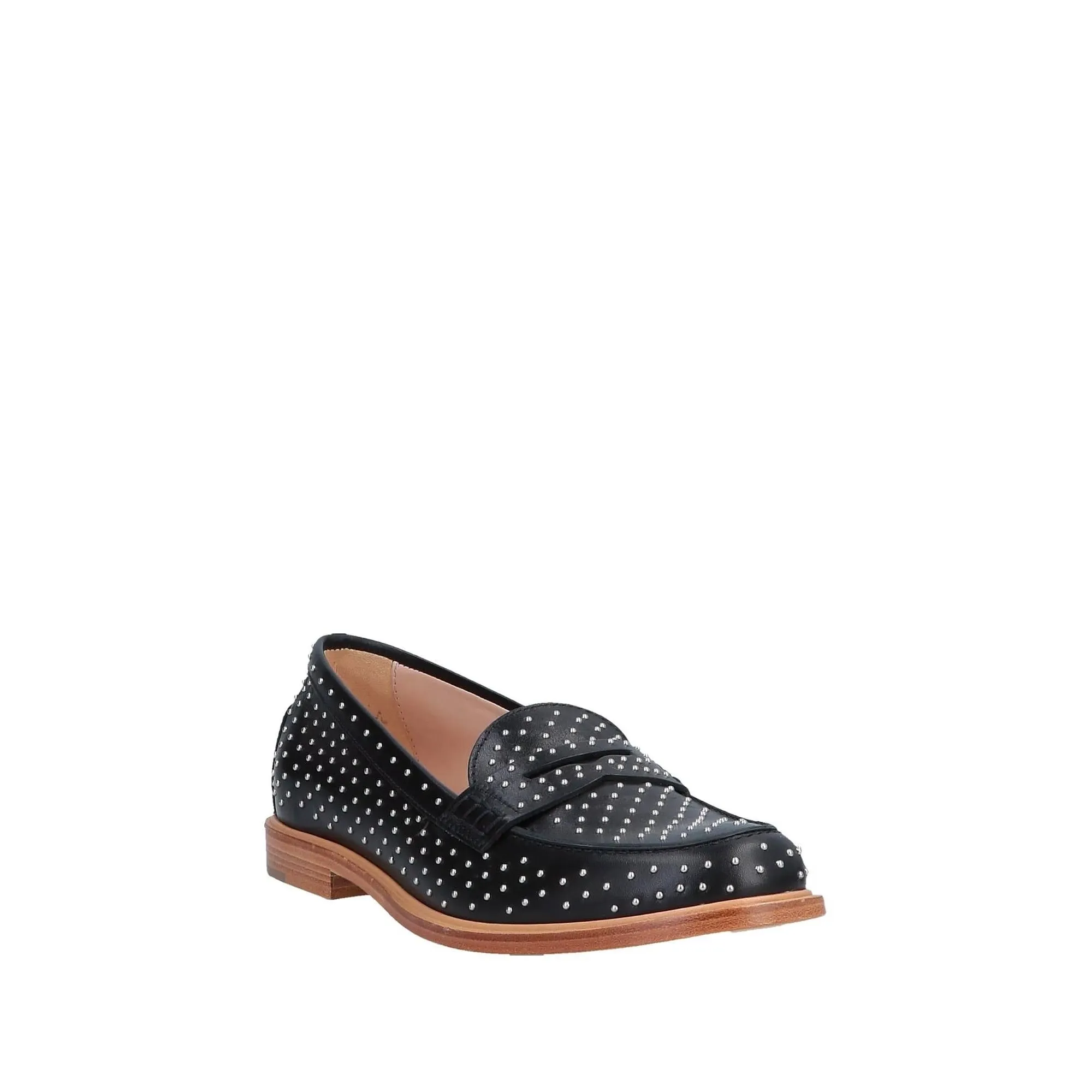 Tod's Studded Leather Loafers