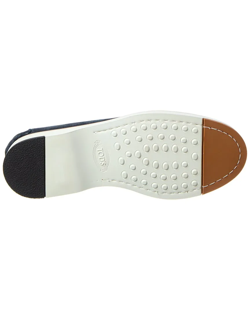TODs Suede Moccasin