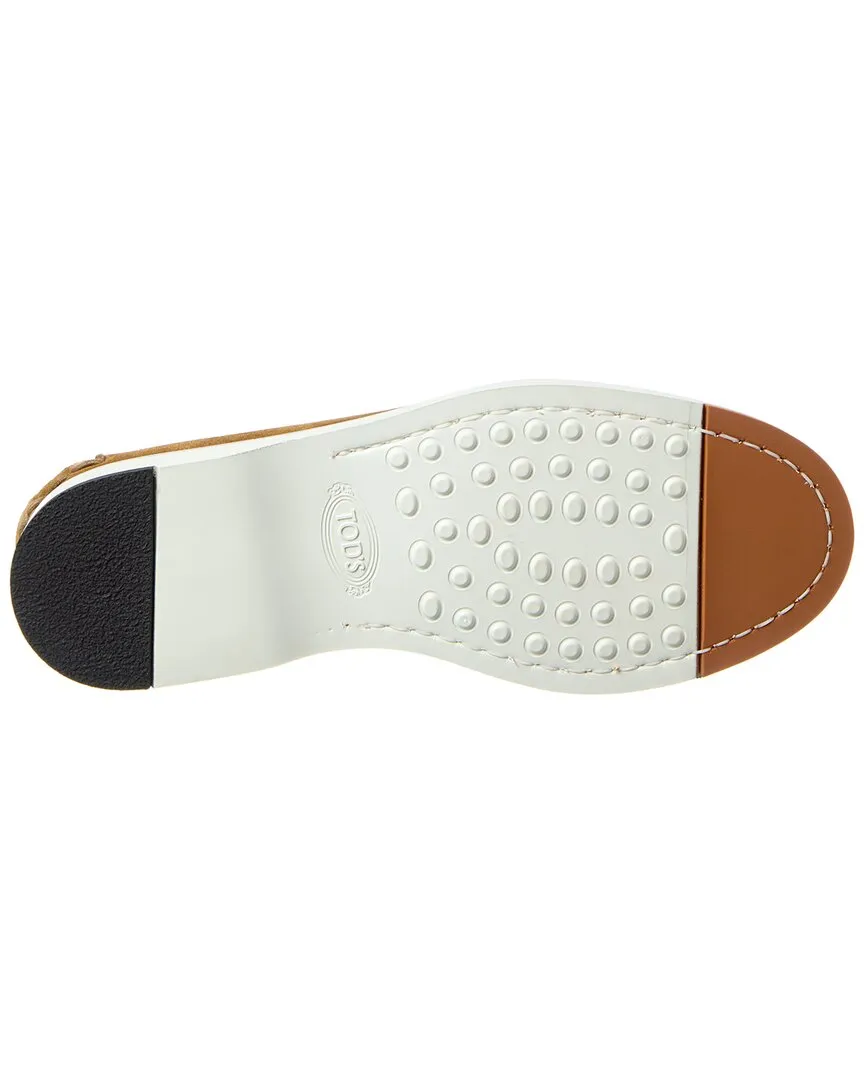 TODs Suede Moccasin