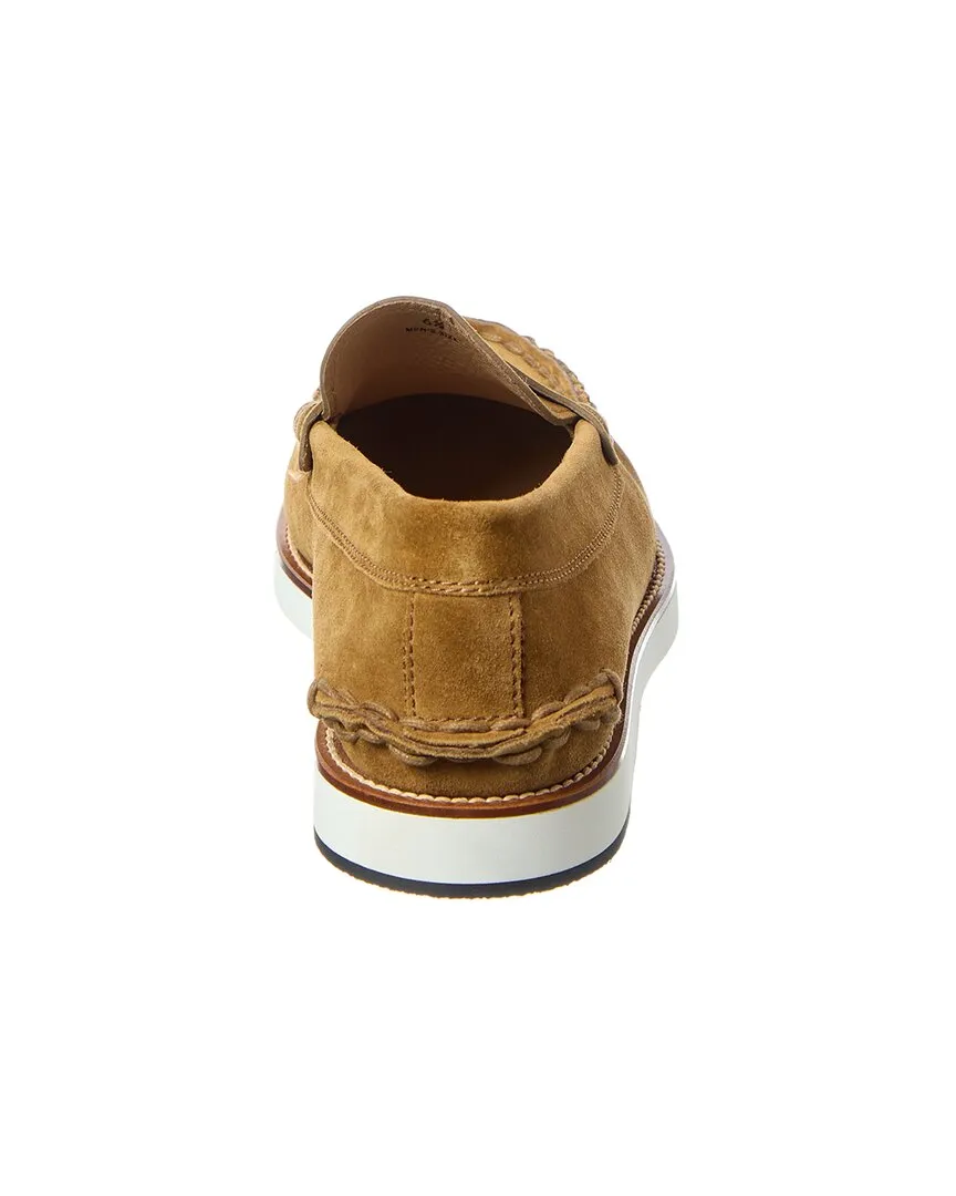 TODs Suede Moccasin