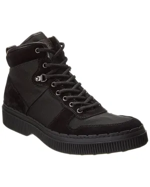 TOD's Suede-Trim Boot