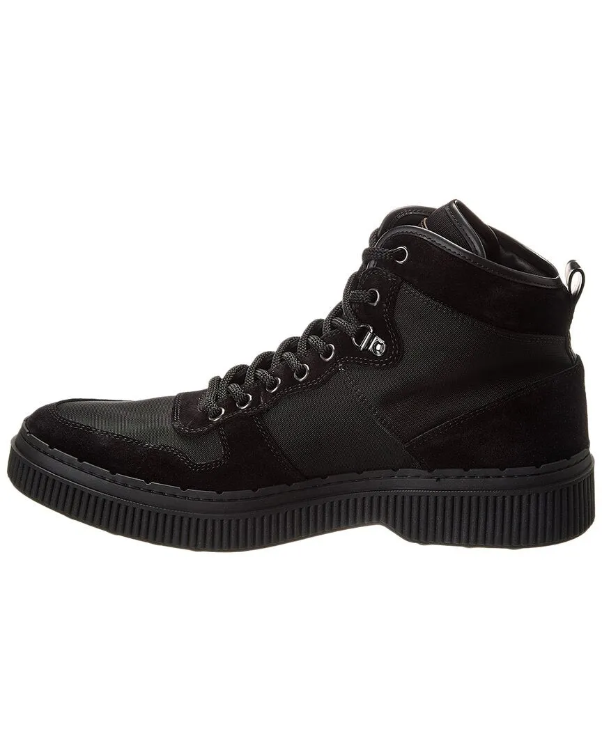 TOD's Suede-Trim Boot