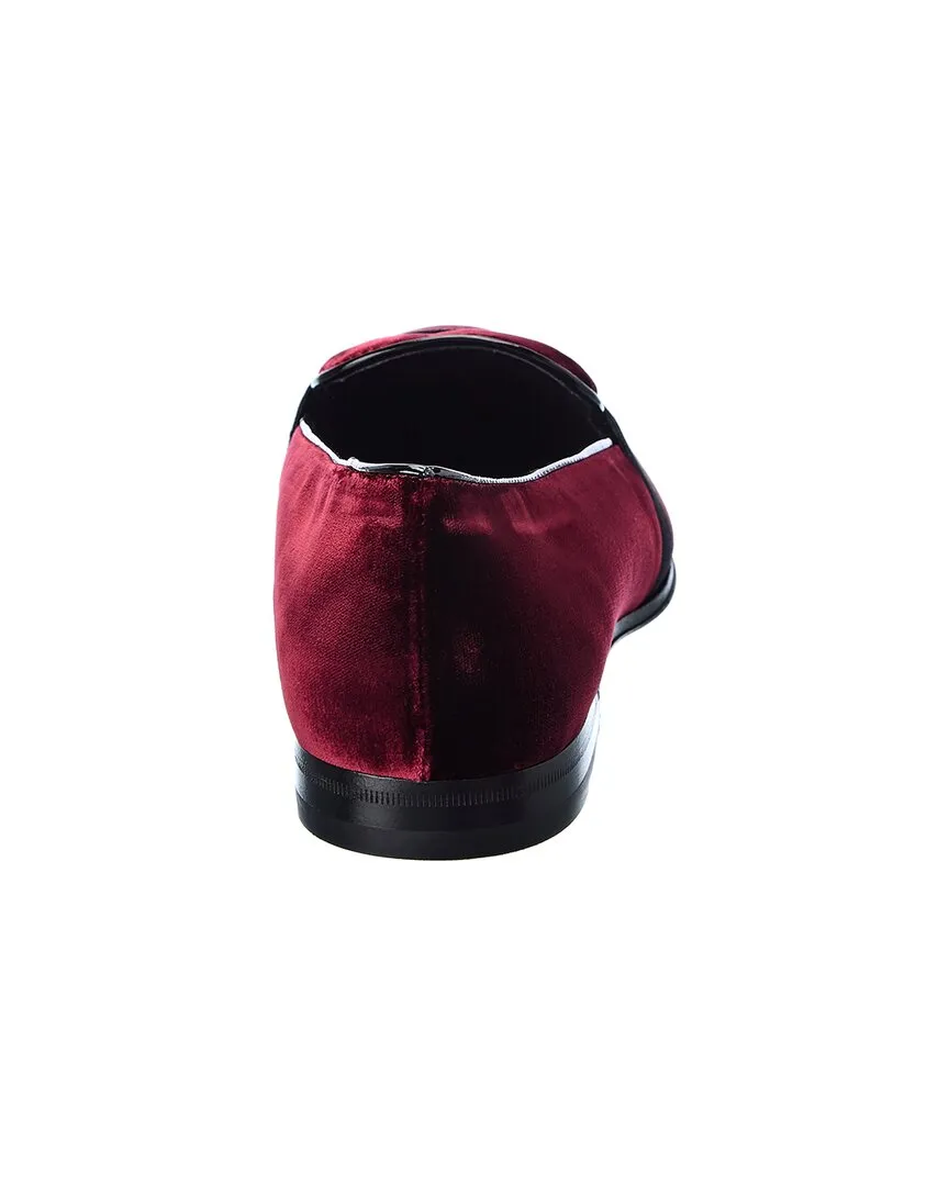 TODs Velvet & Patent Loafer