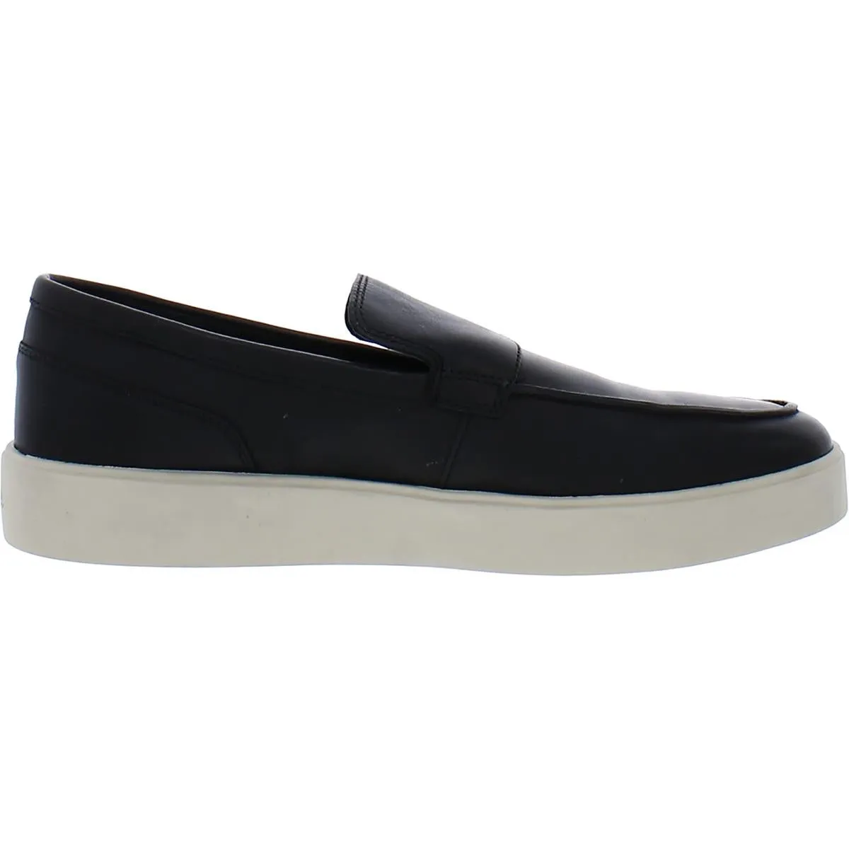 Toren Womens Leather Slip On Loafers