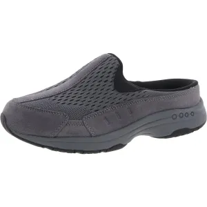 Travel Time 675 Womens Cushioned Footbed Leather Slip-On Sneakers
