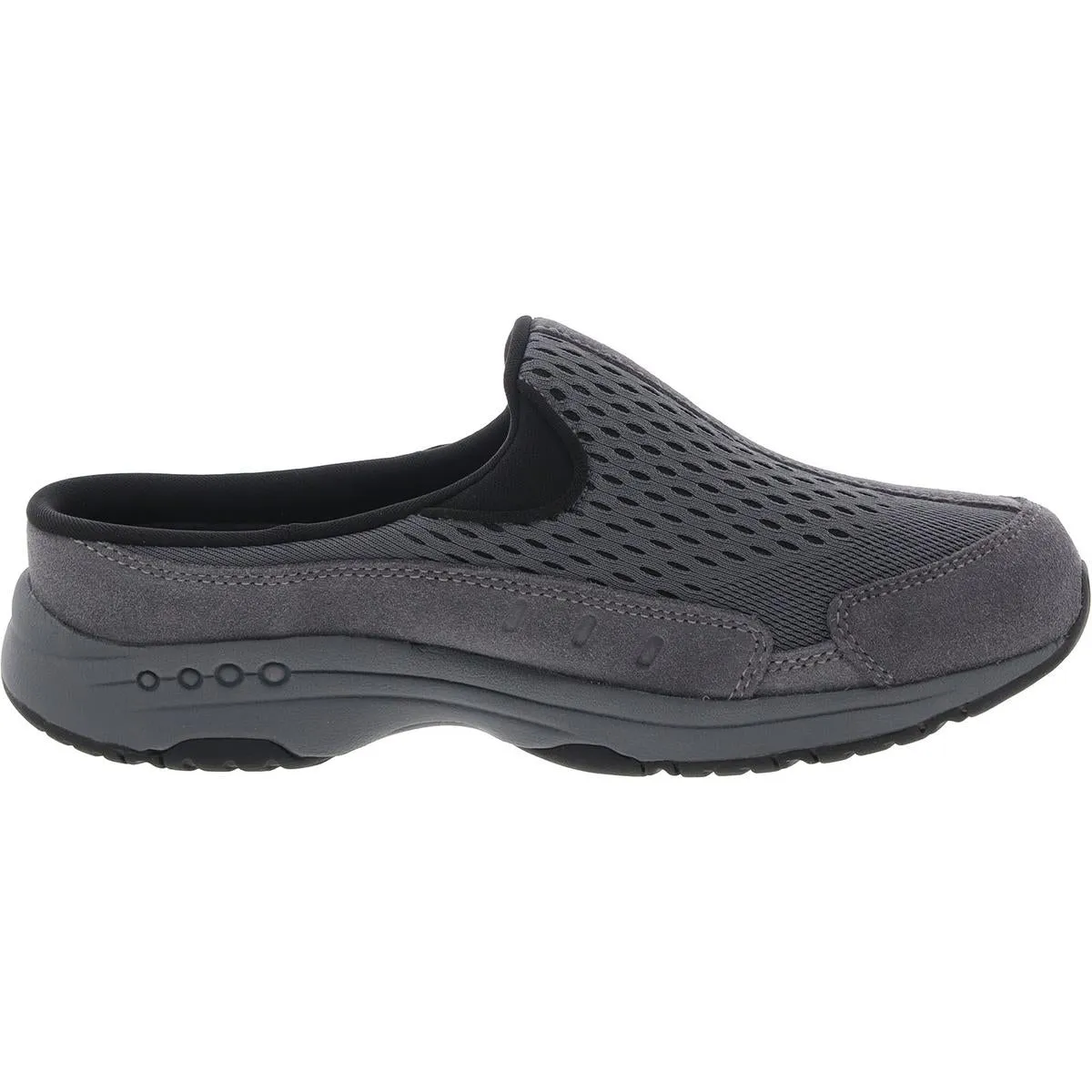 Travel Time 675 Womens Cushioned Footbed Leather Slip-On Sneakers