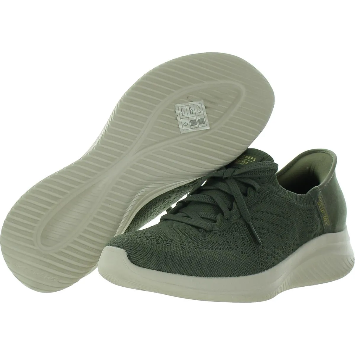 Ultra Flex 3.0 Womens Lifestyle Walking Slip-On Sneakers