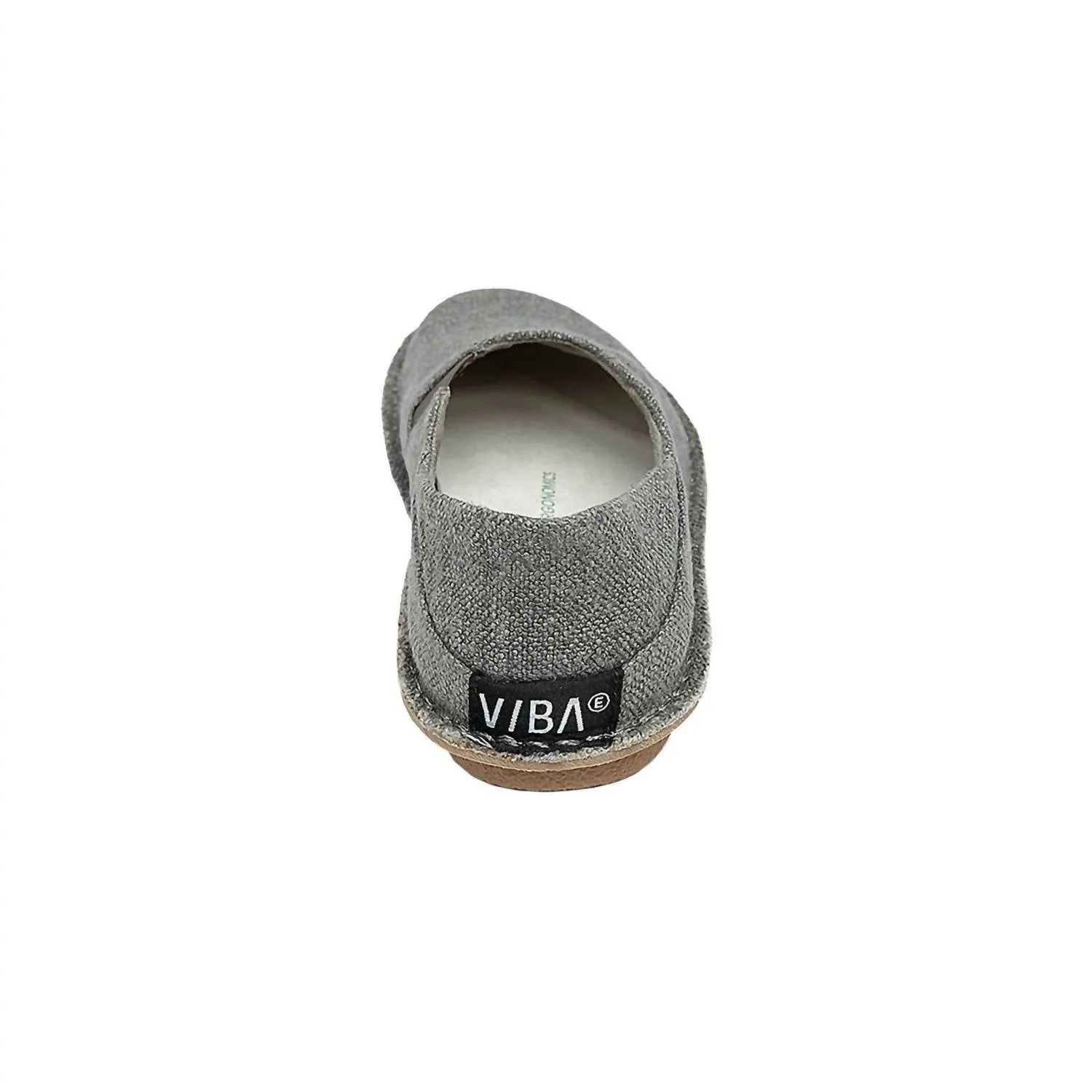 Unisex Zuma Linen Beachpebble Slip On Shoes In Linen Grey