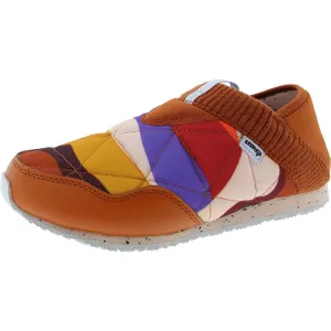 UNWRP Slip-On Womens Indoor/Outdoor Sole Ribbed Knit Slip-On Sneakers