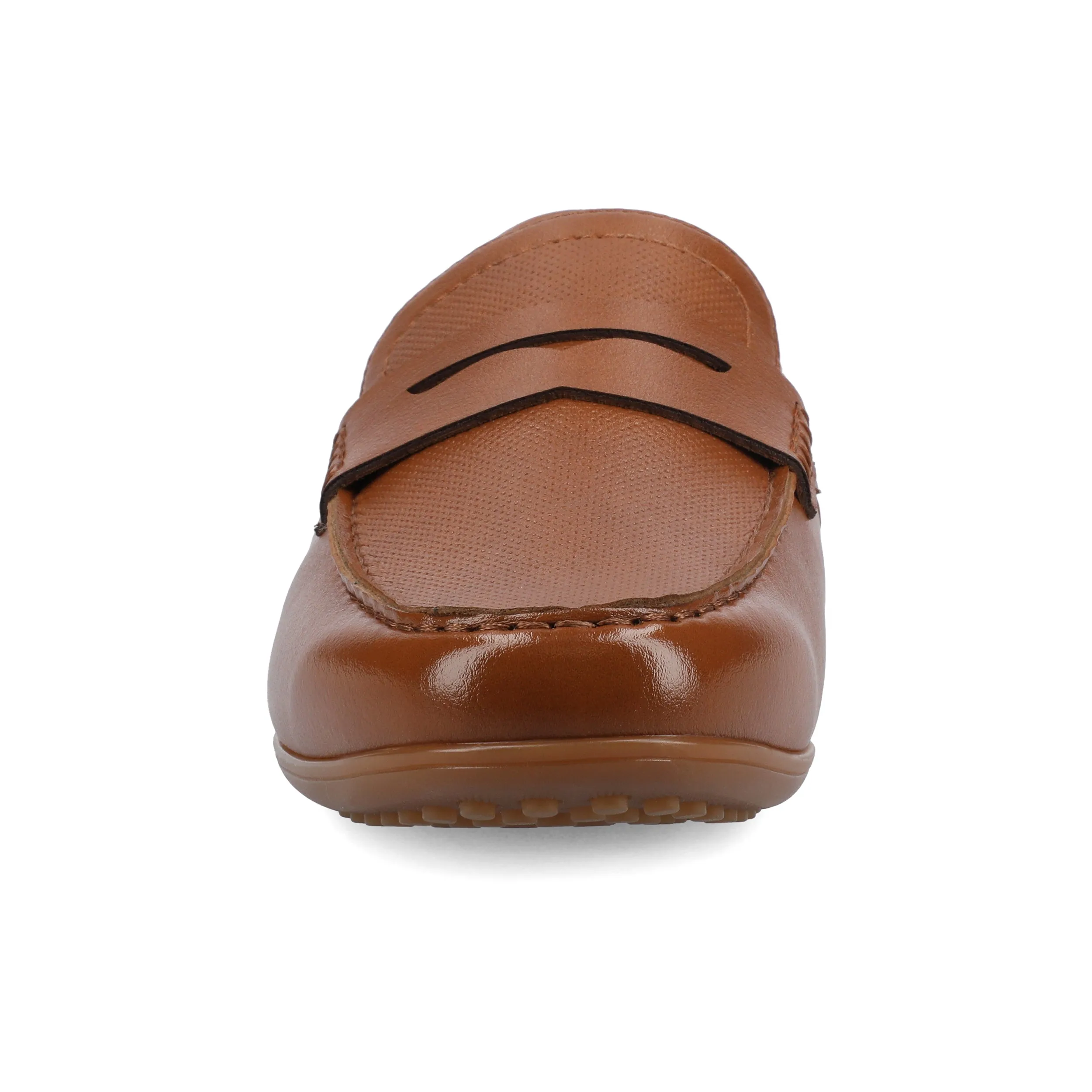 Vance Yates Medium and Wide Width Perforated Slip-on Driving Penny Loafer
