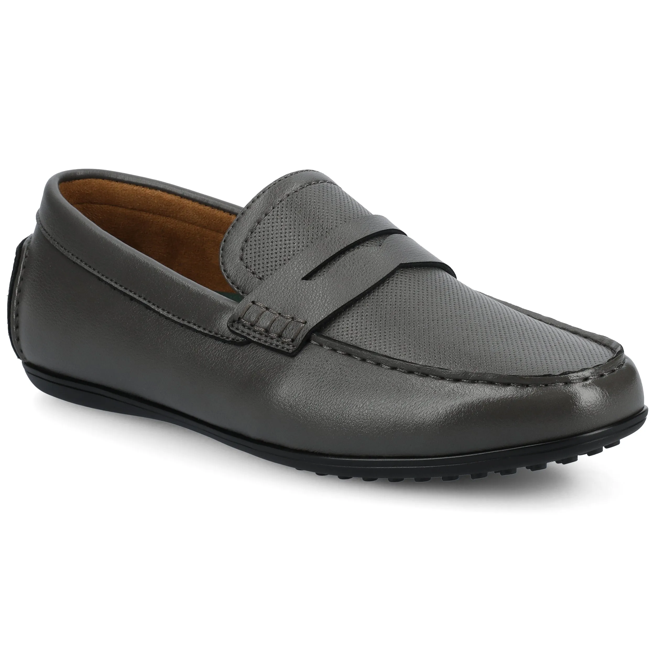 Vance Yates Medium and Wide Width Perforated Slip-on Driving Penny Loafer