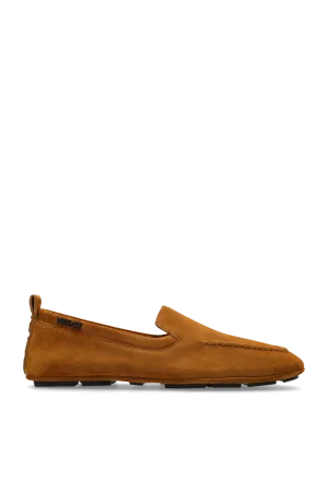Versace Leather Moccasins