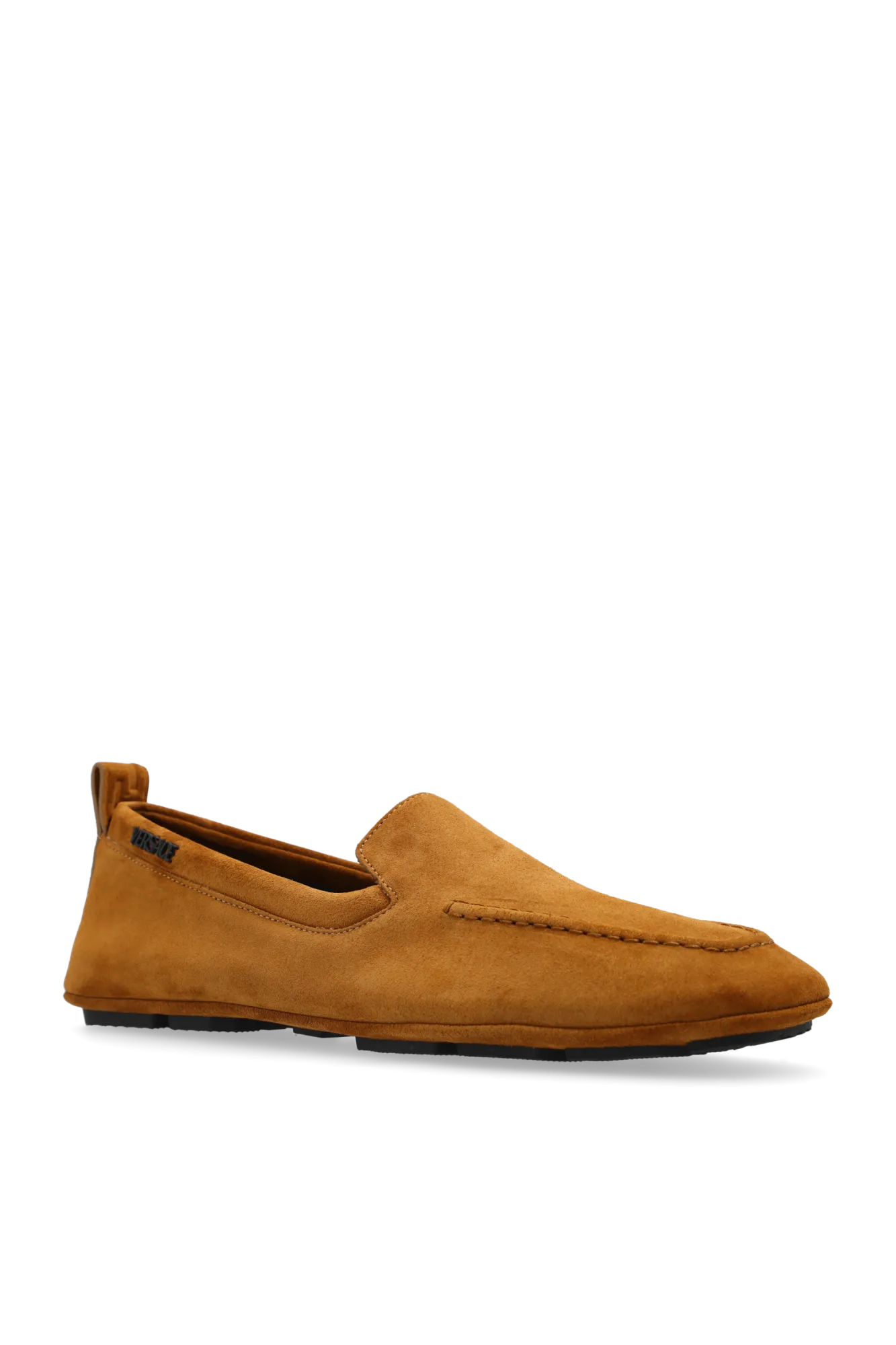 Versace Leather Moccasins