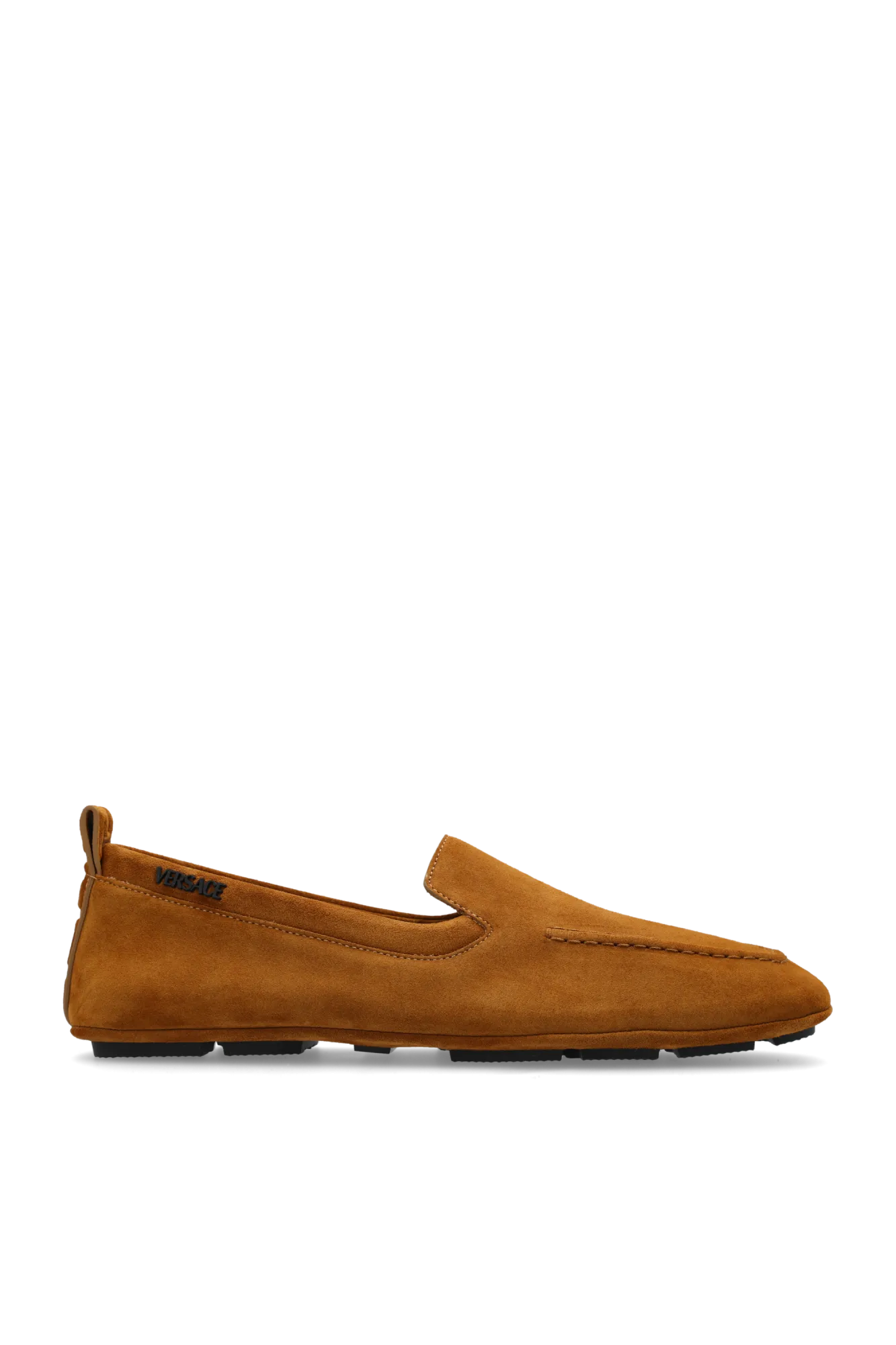 Versace Leather Moccasins