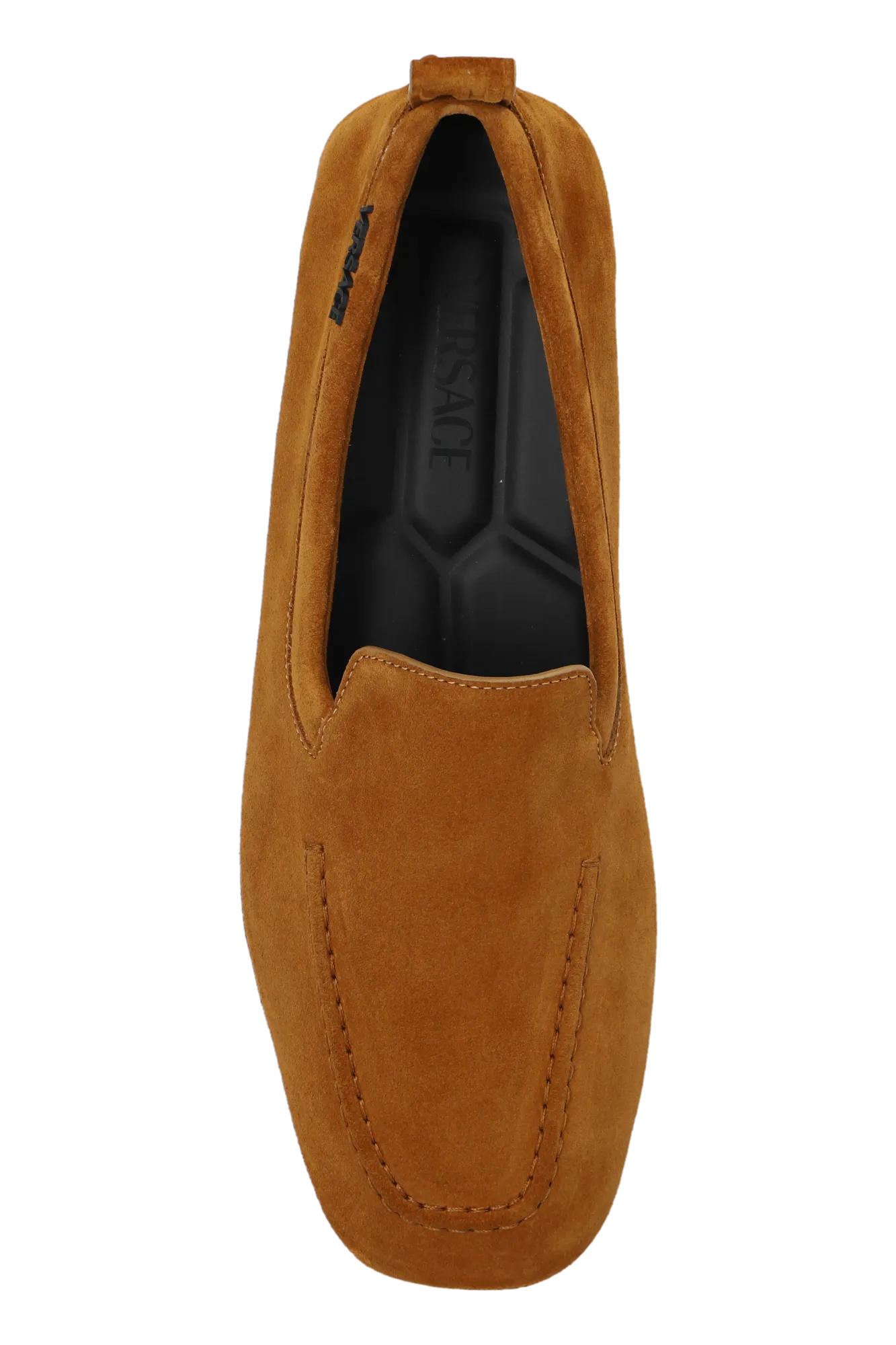 Versace Leather Moccasins