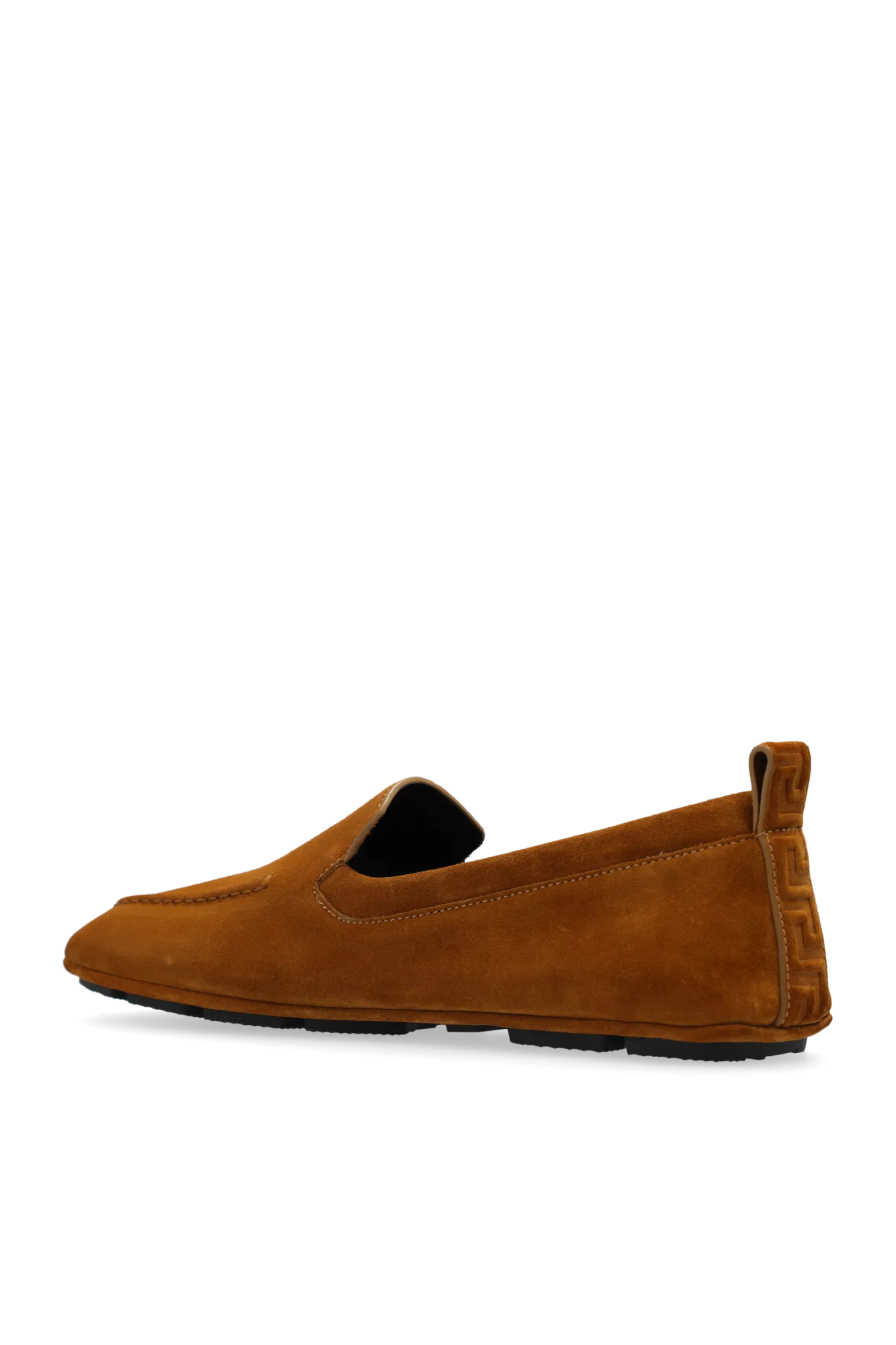 Versace Leather Moccasins
