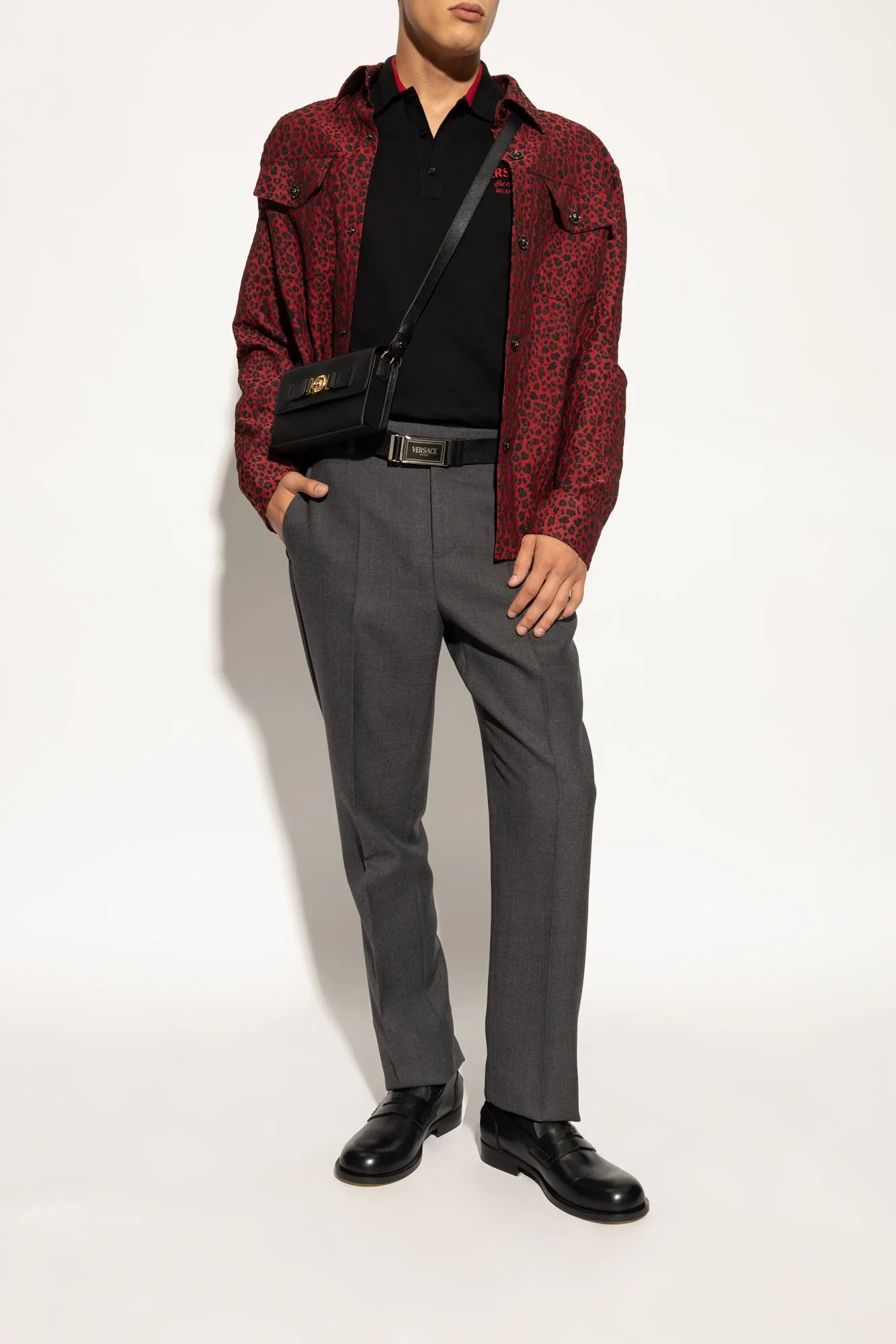 Versace Shoes Adriano Type Loafers