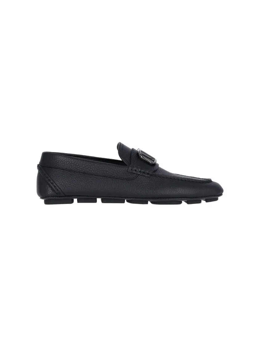 Vlogo' Moccasins  Black