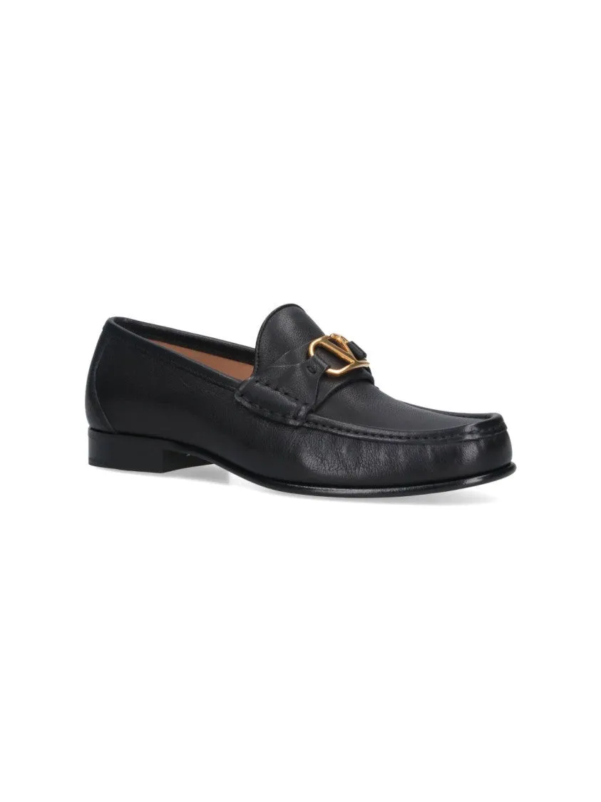Vlogo Signature' Moccasins  Black