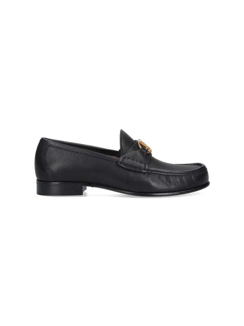 Vlogo Signature' Moccasins  Black