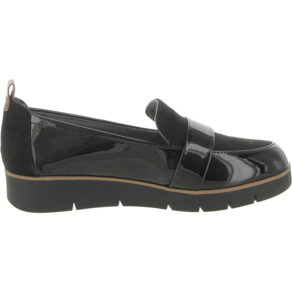 Watson Womens Patent Slip-On Loafers