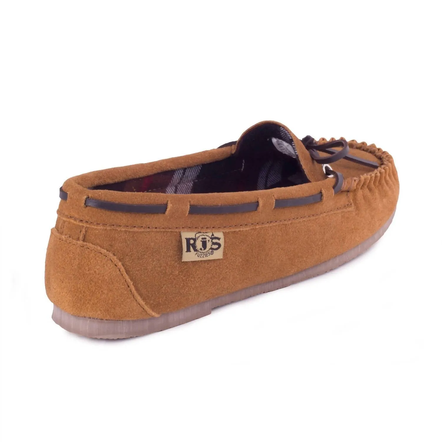 Women Rjs Unlined Driving Moccasin In Chestnut