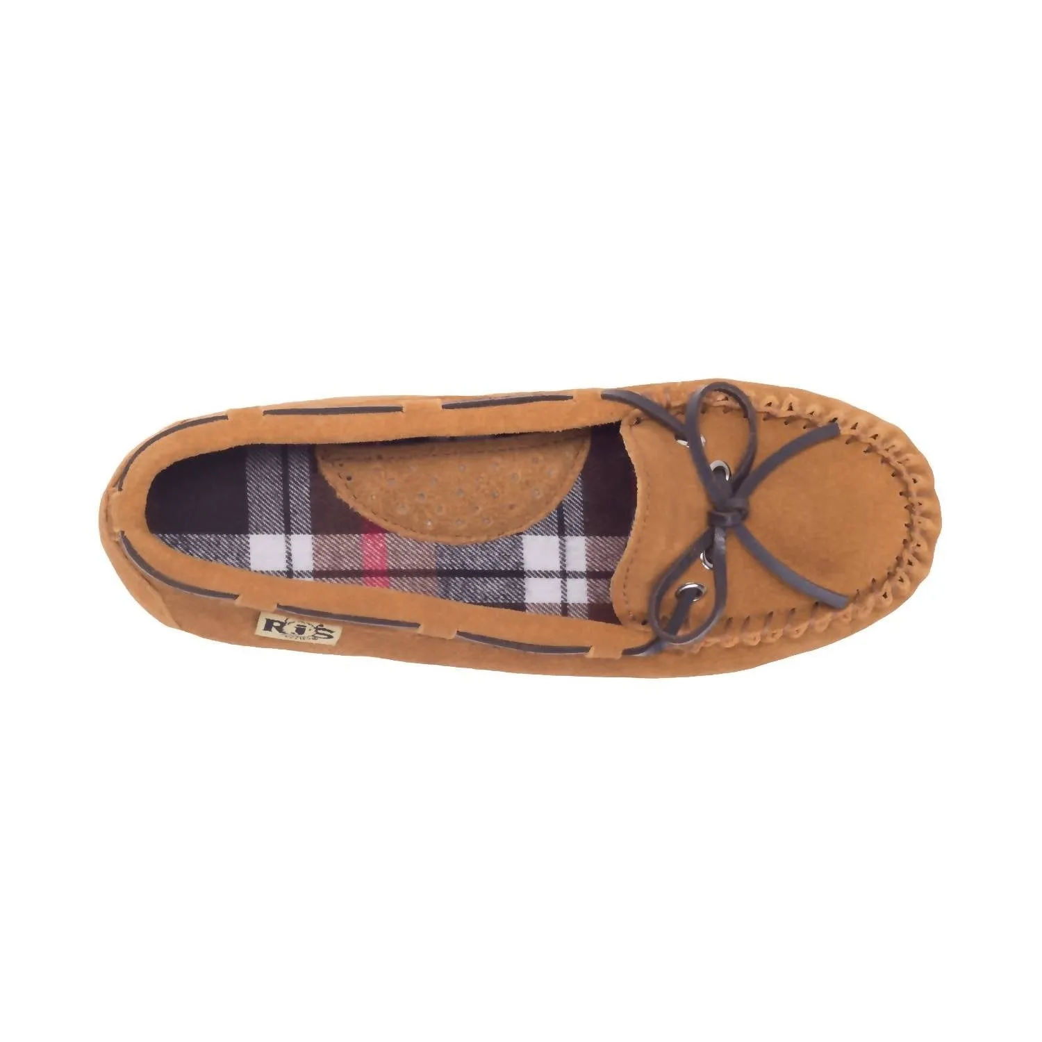 Women Rjs Unlined Driving Moccasin In Chestnut