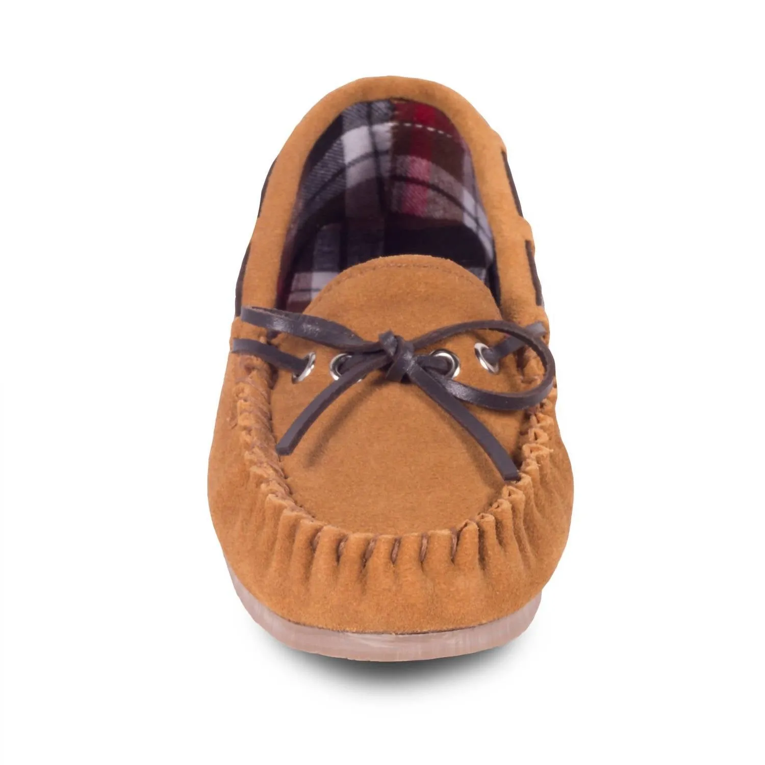 Women Rjs Unlined Driving Moccasin In Chestnut