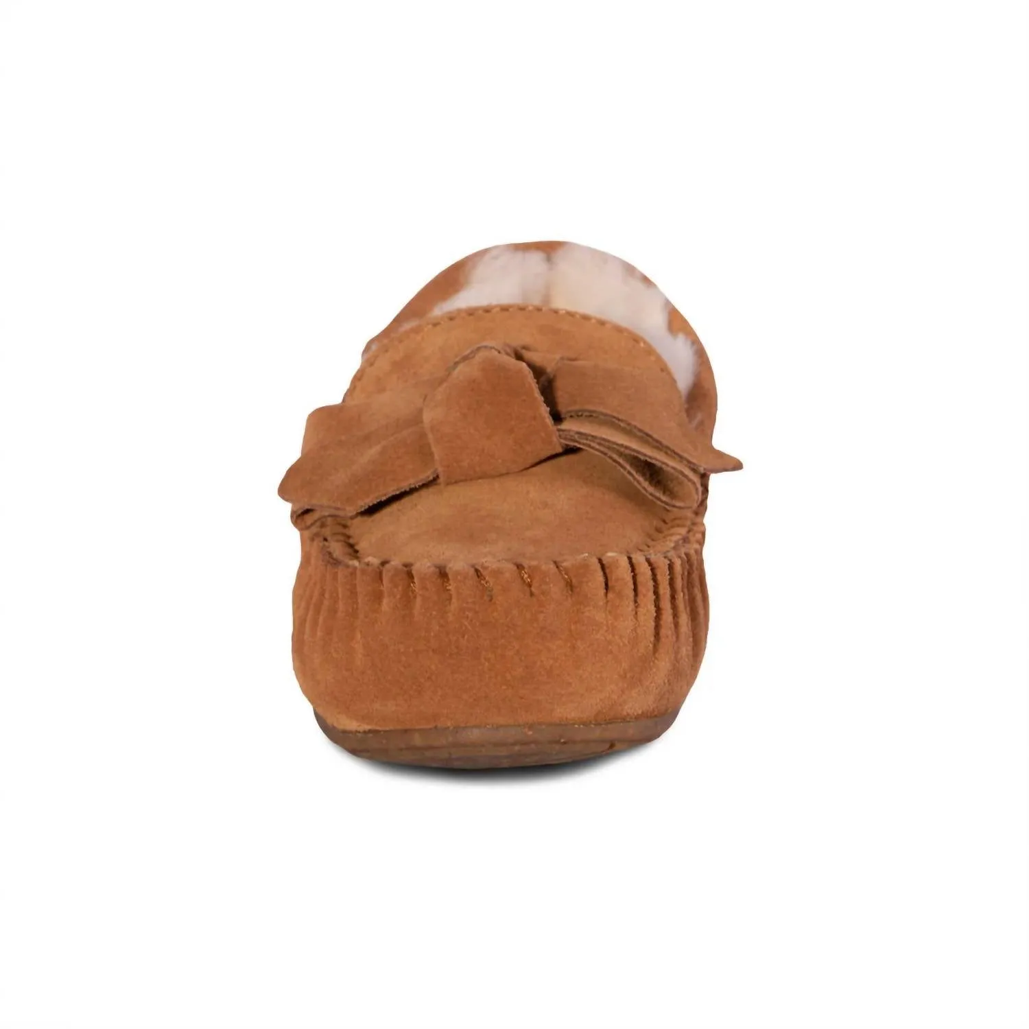 Women Scarlet Moccasin In Chestnut