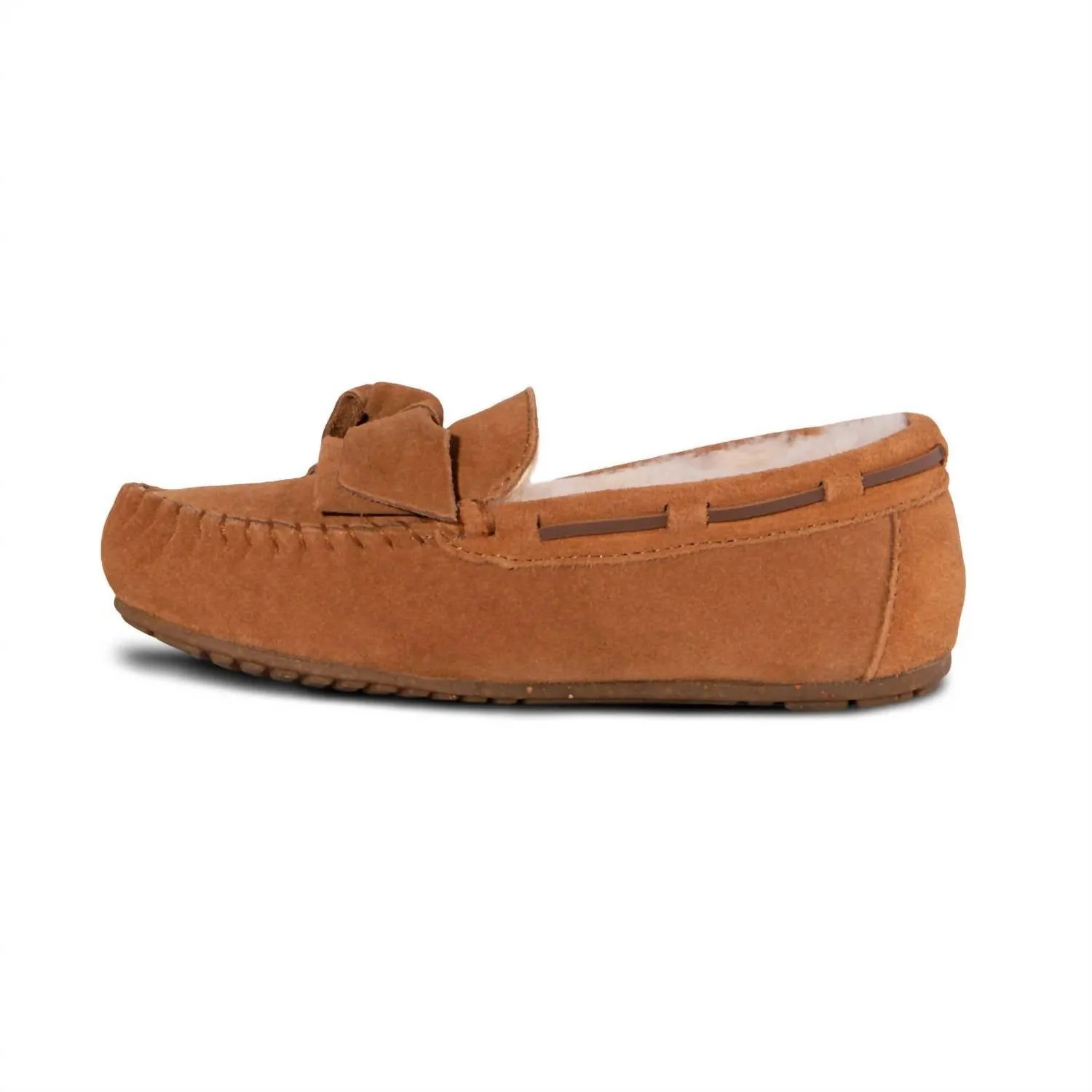 Women Scarlet Moccasin In Chestnut