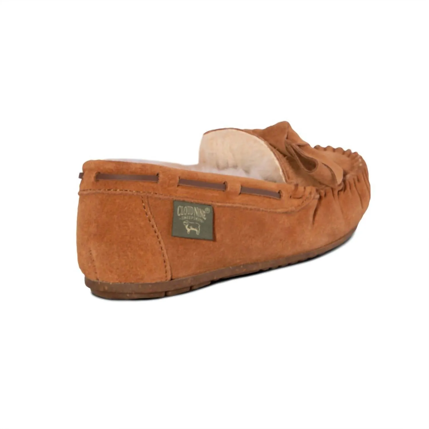 Women Scarlet Moccasin In Chestnut