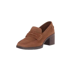 Women's Anellacs Heeled Loafer In Cognac