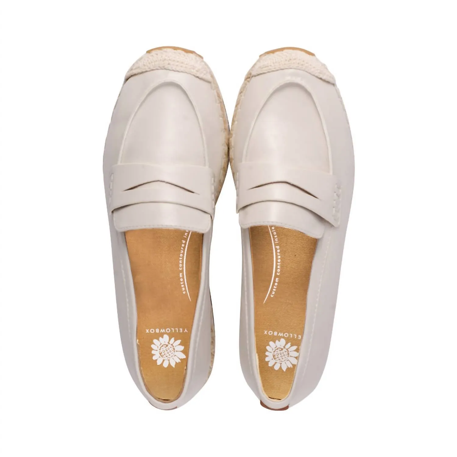 Women's Aviana Faux Leather Loafer In Bone