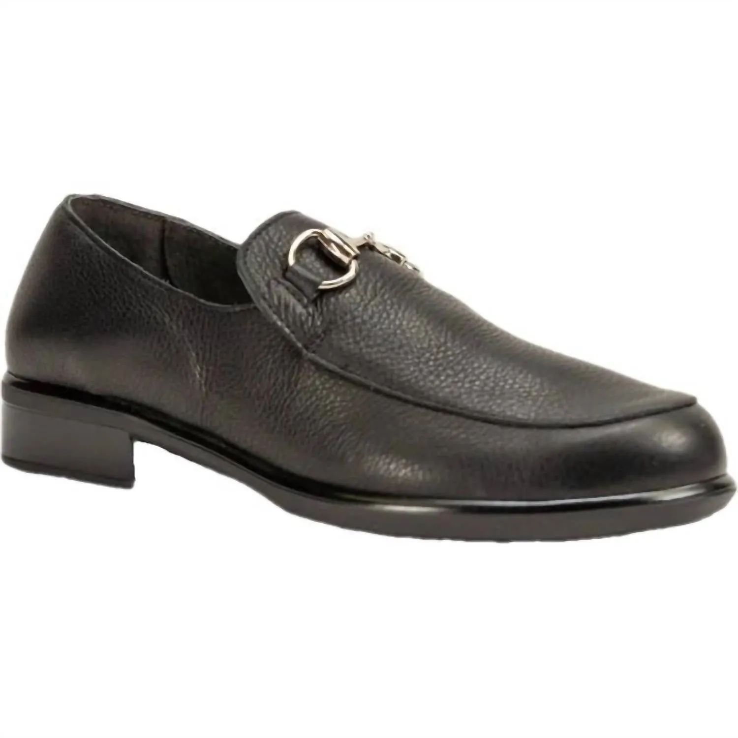 Women's Bentu Loafer In Black Soft Leather
