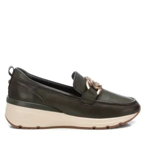 Women's Carmela Collection Moccasins Shoes In Kakhi